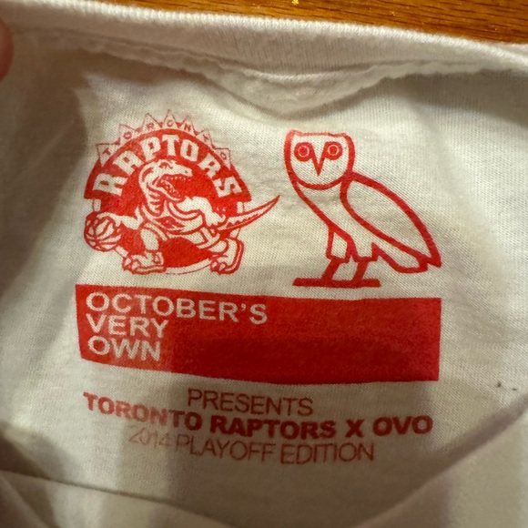 Limited Edition Toronto Raptors x Octobers Very Own Playoff T-shirt (Medium) - Picture 3 of 3